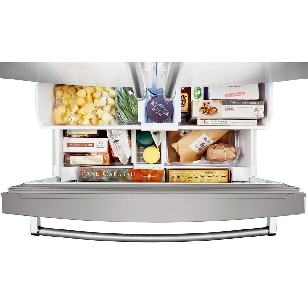 Refrigerador KitchenAid French Door 27p³ con dispensador exterior de agua y hielo con acabado